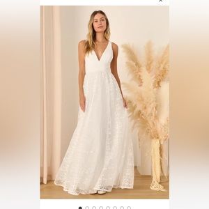 Lulus wedding dress
